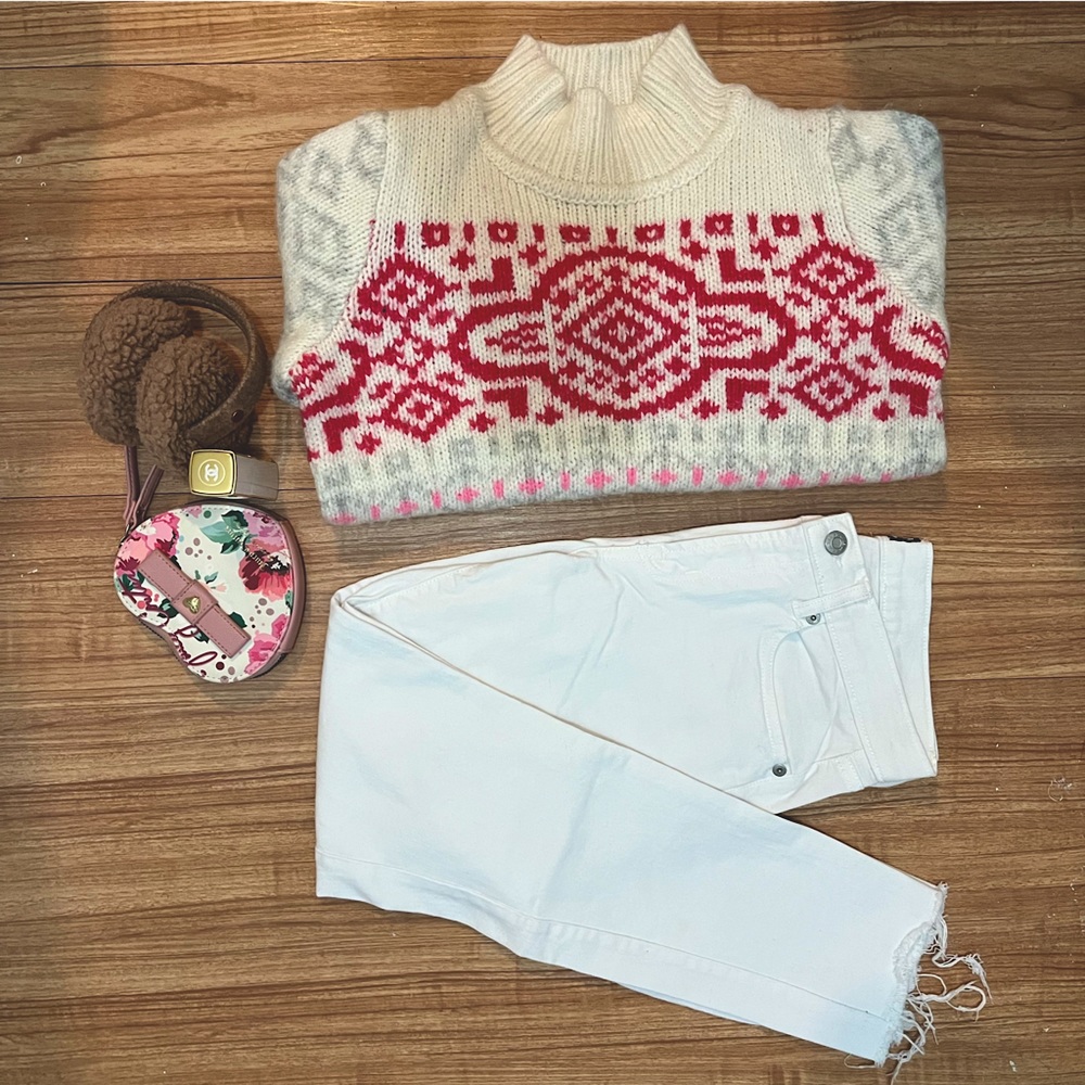 Gap True Skinny White Jeans